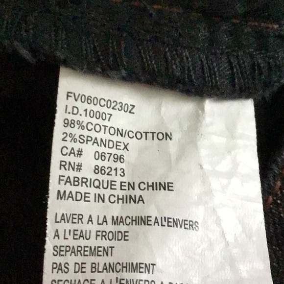 TRISTAN glittery straight leg pants size 2 - Picture 9 of 9